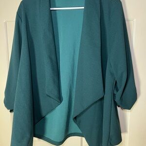 SHEIN Teal Women's Cardigan pre-owned